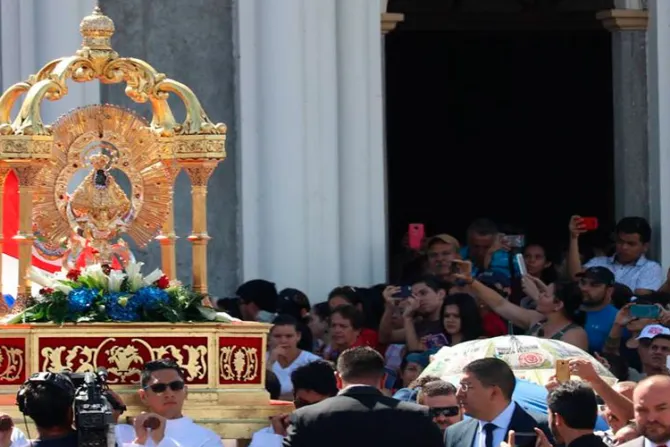 Iglesia en Costa Rica celebra a lo grande a su patrona, Nuestra Señora de los Ángeles