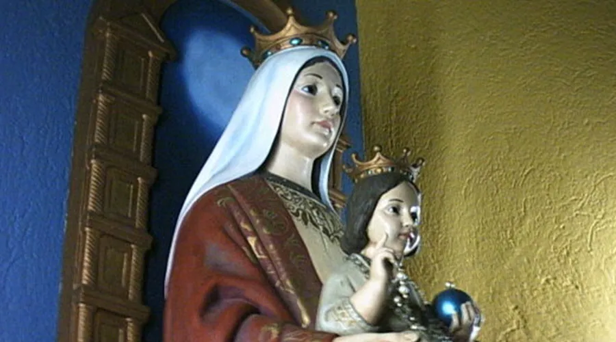 Nuestra Señora de Coromoto. Foto: Guillermo Ramos Flamerich / Wikipedia / Dominio público.