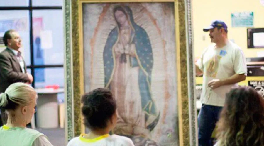 Imagen de la Virgen de Guadalupe “visitó” cárcel de mujeres en ... - ACI Prensa