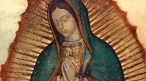 Imagen de la Virgen de Guadalpe