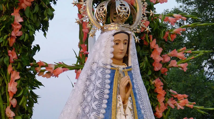 Virgen de Itatí. Crédit: Wikipedia Arzobispado de Corrientes