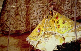 Virgen de la Caridad del Cobre. Cru00e9ditos: Ermita de la Caridad (Miami) 