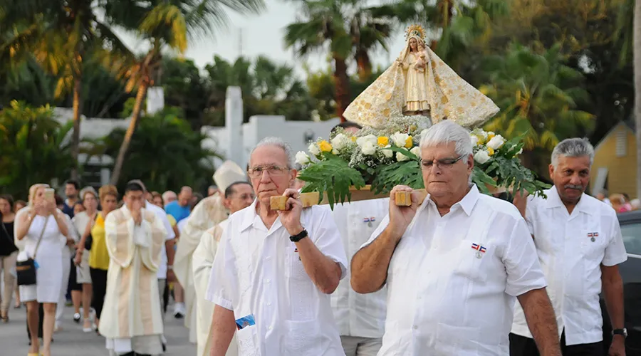 Procesión de la Virgen de la Caridad / Foto: José Feliberti (Diócesis Palm Beach - Estados Unidos)