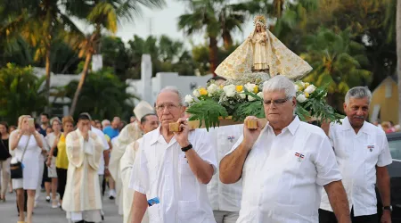 Cubanos celebraron a la Virgen de la Caridad en Estados Unidos