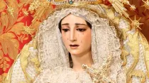 Virgen de La Paz / Foto: Antonio Sánchez - Facebook Hermandad de la Paz y Esperanza de Córdoba