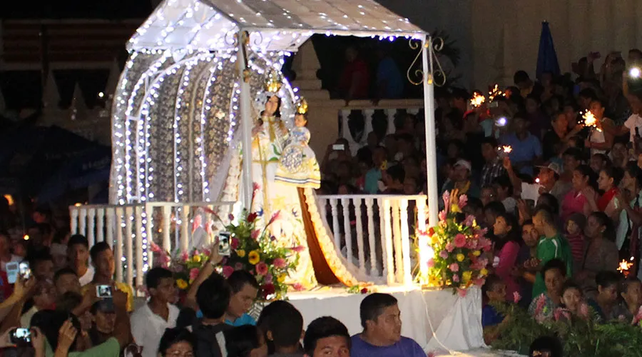 Procesión inaugural del festival mariano Reina de la Paz. Foto: Diócesis de San Miguel.?w=200&h=150