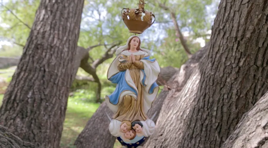 Imagen de la Virgen de los 33 / Crédito: Captura de video Iglesia Montevideo?w=200&h=150