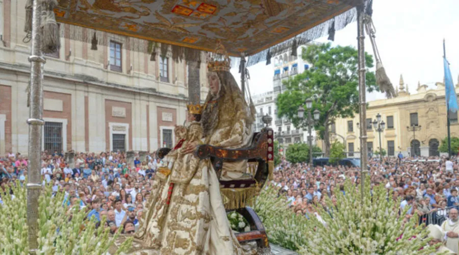 Virgen de los Reyes, patrona de Sevilla (España). Crédito: Archidiócesis de Sevilla.