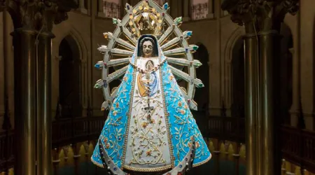 Así puedes ver a la Virgen de Luján en tiempo real