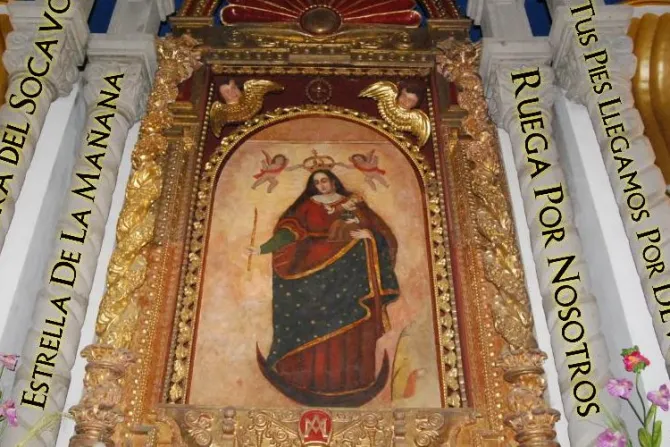 Obispo denuncia “signo demoniaco” en pintura blasfema de la Virgen en Bolivia