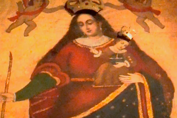 Convocan a oración de reparación por pintura blasfema contra la Virgen María