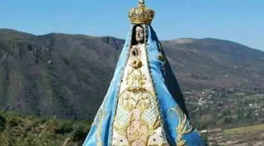 Virgen del Valle. Crédito: Virgen del Valle de Catamarca.