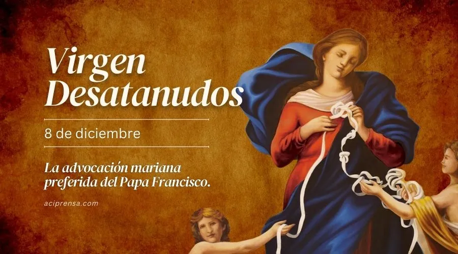 Cada 8 de diciembre se celebra a la Virgen Desatanudos, la Inmaculada que desata problemas y males