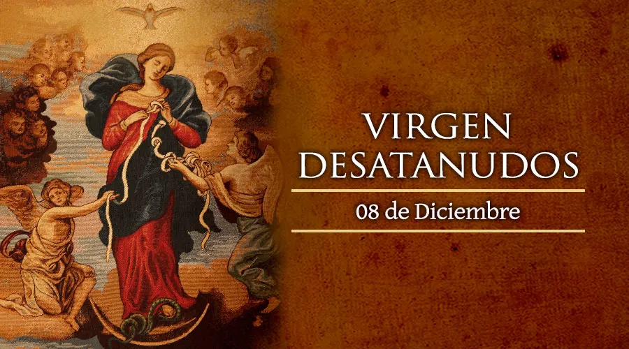 Cada 8 de diciembre se celebra a la Virgen Desatanudos, la Inmaculada que desata problemas y males