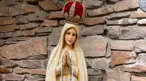 Estatua de la Virgen de Fátima | Crédito: P. John Paul - ACI Prensa