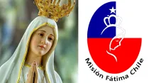 Imagen original de la Virgen de Fátima. Crédito: Santuario de Fátima, Portugal / Misión Fátima Chile.