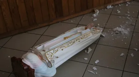 Soldados rusos roban cáliz de Juan Pablo II en Ucrania y destruyen imagen de Virgen de Fátima