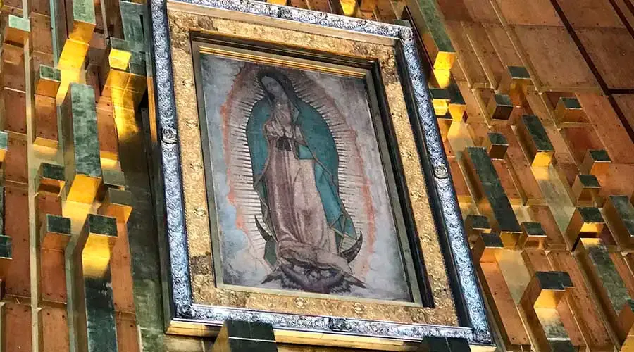 Virgen de Guadalupe. Crédito: David Ramos / ACI Prensa