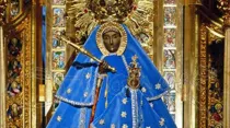 Virgen de Guadalupe en el santuario de España. Crédito: Web Guadalupe Jubileo. 