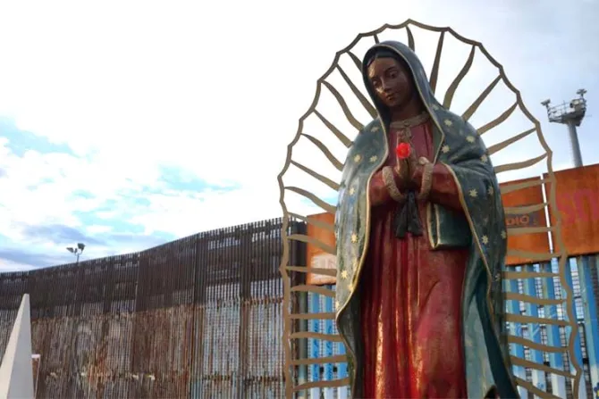 Virgen de Guadalupe en frontera México y Estados Unidos será “puente” espiritual