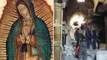 Virgen de Guadalpue - Ruinas de la ciudad de Alepo / Foto: Wikipedia (Dominio Público - Alexandre Goodarzy (SOS Chrétiens d´Orient)