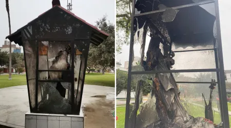 Incendian dos estatuas de la Virgen María en menos de dos semanas en Perú