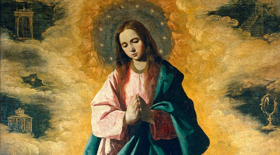 Inmaculada Concepción / Crédito: Francisco de Zurbarán, Museo del Prado (Madrid)