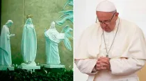 La Virgen de Knock. Crédito: Dominio público / Papa Francisco. Crédito: Daniel Ibáñez (ACI Prensa)