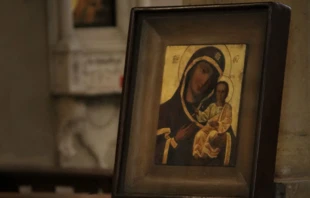 Imagen de la Virgen Maru00eda en el Lu00edbano. Cru00e9ditos: Ayuda a la Iglesia Necesitada (ACN) 