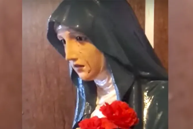 ¿Lloró sangre la Virgen María en Argentina? Arzobispado se pronuncia