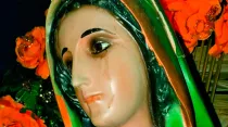 Imagen de la Virgen de Guadalupe / Foto: Captura de YouTube