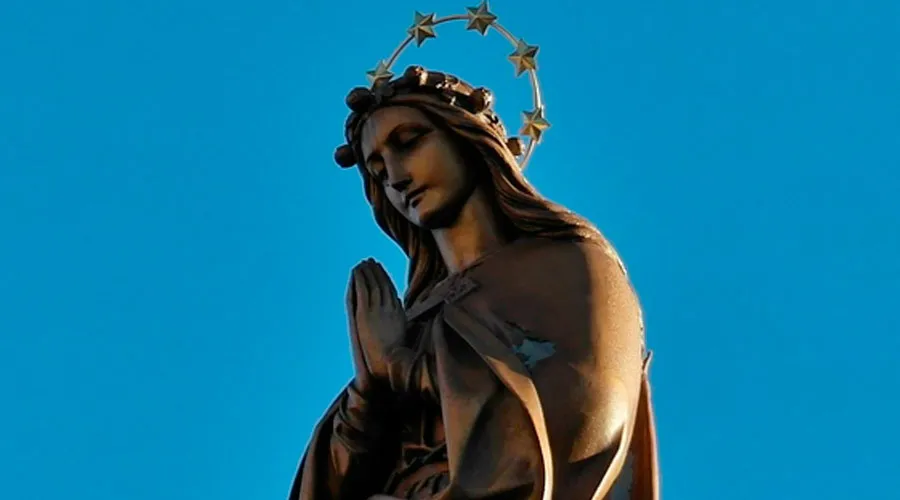 Virgen María. Crédito: Pixabay