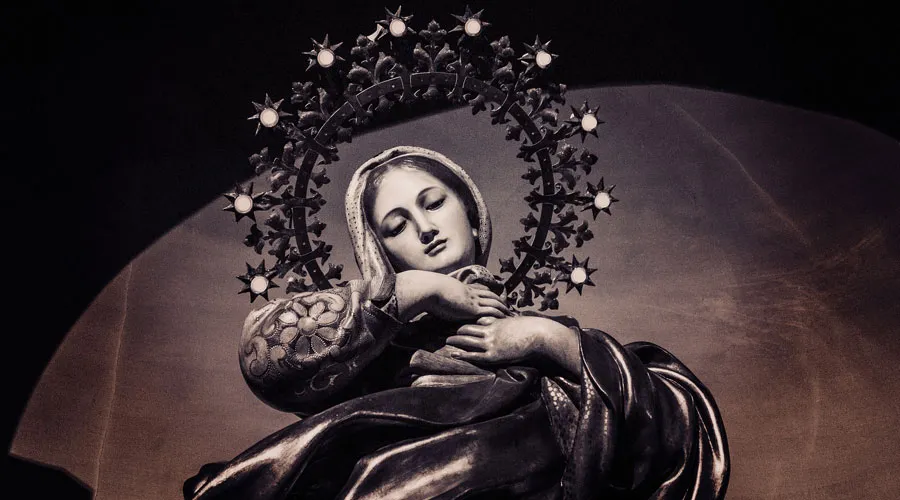 Virgen María. Foto: Pixabay, dominio público