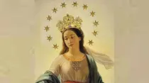 Virgen de la Medalla Milagrosa. Crédito: Facebook Santuario de la Madonna del Miracolo