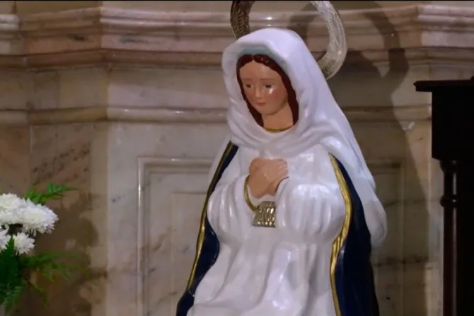 ¿Lloró la Virgen María en Argentina? Se pronuncia el Obispo a cargo
