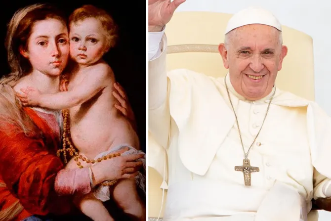 El Papa reitera pedido de rezar el Rosario y a San Miguel para rechazar al diablo