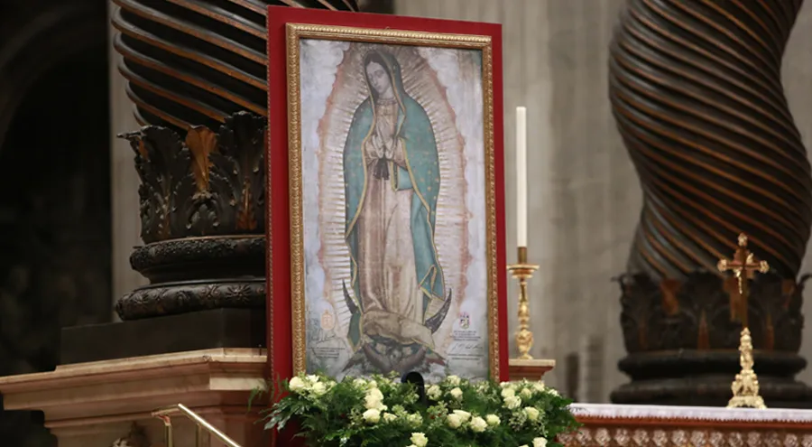 Virgen de Guadalupe en la Basílica de San Pedro. Foto: Daniel Ibáñez / ACI Prensa?w=200&h=150