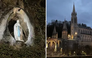 Gruta y Santuario de la Virgen de Lourdes en Francia. Fotos: Mercedes De La Torre / ACI Prensa 