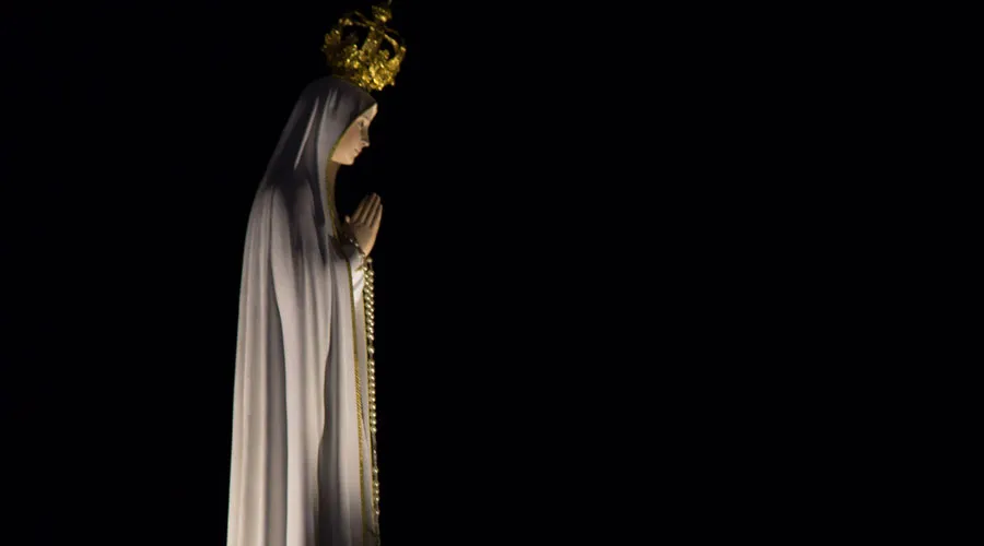 Virgen de Fátima. Crédito: Daniel Ibáñez / ACI Prensa