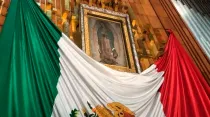 La imagen original de la Virgen de Guadalupe en la Basílica de Ciudad de México. Crédito: David Ramos / ACI Prensa
