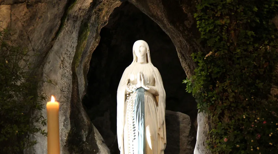 Virgen de Lourdes. Foto: Elise Harris (ACI Prensa)?w=200&h=150