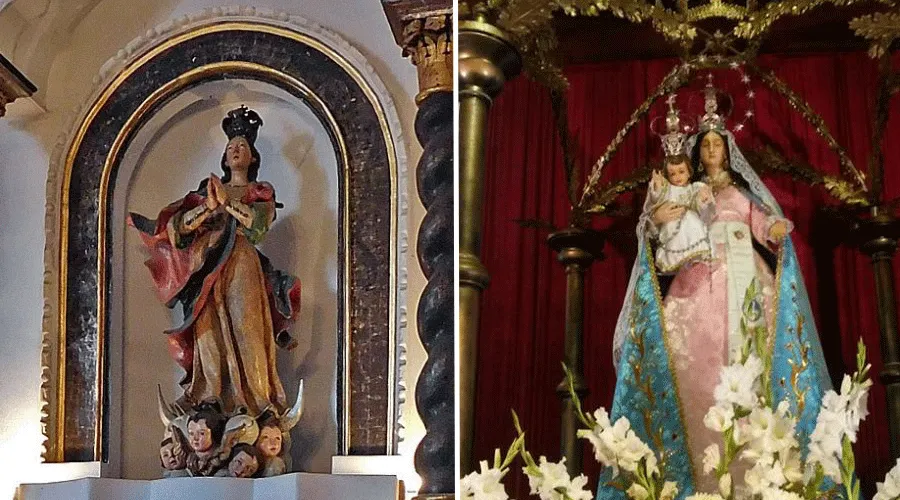 Virgen de la Asunción en la Iglesia jesuita de Calera de Tango y Virgen de la Peña?w=200&h=150