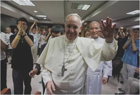 El Papa sorprende a los jesuitas de Corea (Foto Comité Preparatorio de la visita del Papa Francisco a Corea)?w=200&h=150