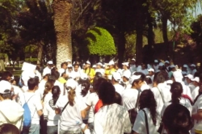 ¡Esta es la juventud del Papa!, exclaman jóvenes de León