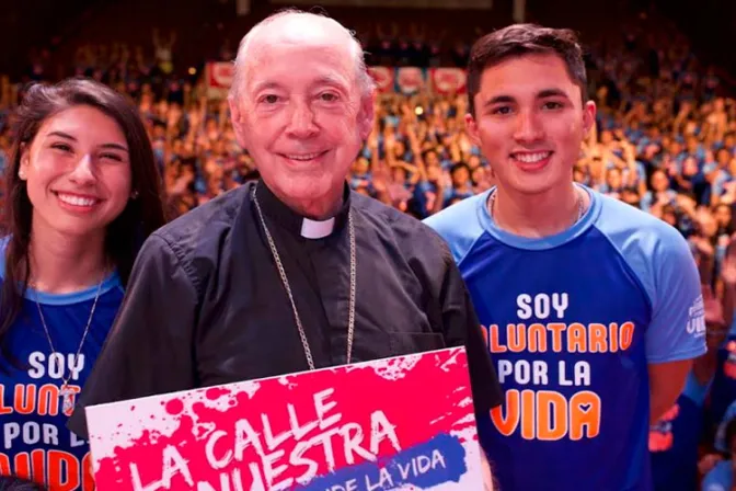 Tenemos que llenar las calles, dice Cardenal sobre Marcha por la Vida 2017 en Perú