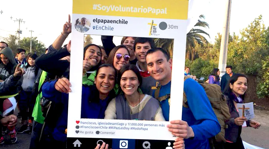 Voluntarios para la visita del Papa Francisco a Chile / Facebook: Francisco en Chile?w=200&h=150