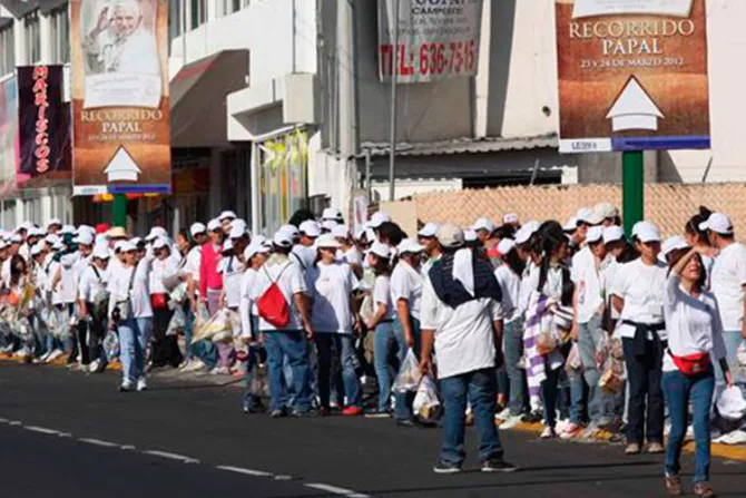 México: Masiva respuesta de voluntarios para visita del Papa Francisco