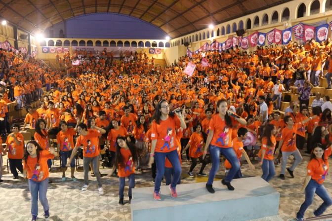 [VIDEO] Gran encuentro de jóvenes voluntarios para Marcha Por la Vida en Perú