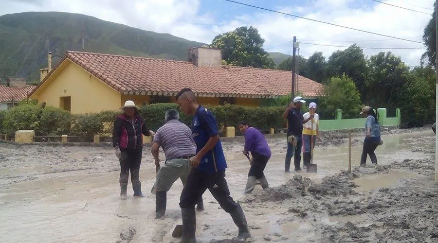 Voluntarios trabajan en zonas afectadas / Foto: Cáritas Diocesana Jujuy?w=200&h=150
