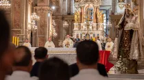 Misa Voto de O`Higgins a la Virgen del Carmen. Crédito: Arzobispado de Santiago. 